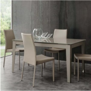 Tavolo esagerato in vetro allungabile Tavolo esagerato in vetro allungabile